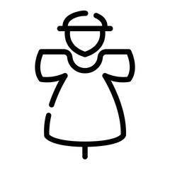 scarecrow Line Icon