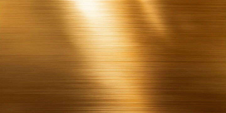 shiny brushed gold texture background - Powered by Adobe