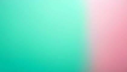 Fototapeta premium Serene Aqua and Pink Gradient: A calming blend of pastel hues, perfect for backgrounds or design inspiration. Subtle and soft, it evokes tranquility.