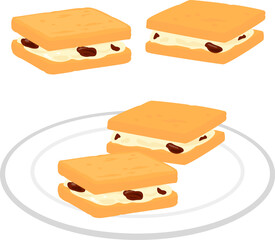 クリームサンドクッキー