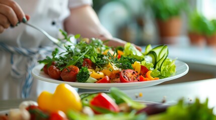 Fresh Meal Preparation for Active Athletes