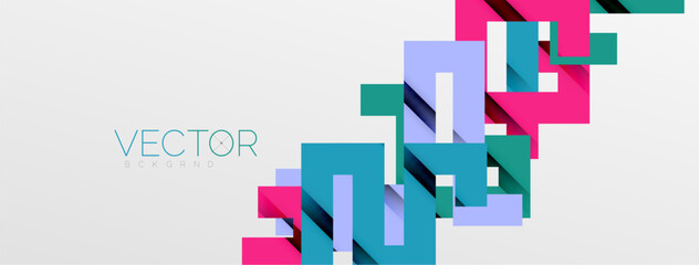 Color bend lines with shadow texture effect. Vector Illustration For Wallpaper, Banner, Background, Card, Book Illustration, landing page