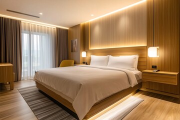 Fototapeta premium Modern bedroom