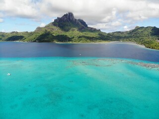 Fototapeta premium Bora Bora, French Polynesia, a holiday paradise
