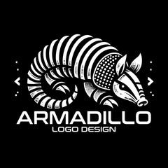 Armadillo Vector Logo Design