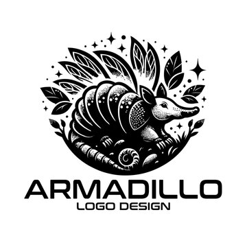 Armadillo Vector Logo Design