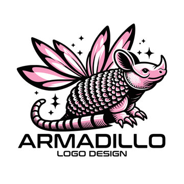 Armadillo Vector Logo Design