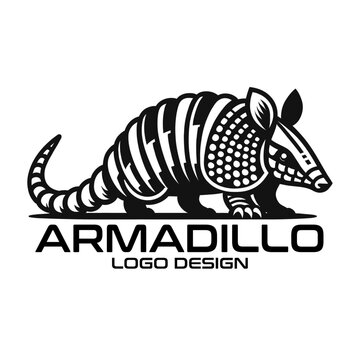 Armadillo Vector Logo Design