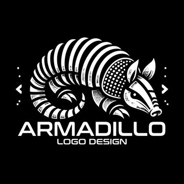 Armadillo Vector Logo Design