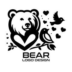 Bear Vector Logo Design