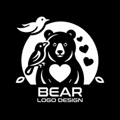 Bear Vector Logo Design