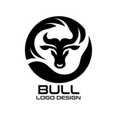 Bull Vector Logo Design