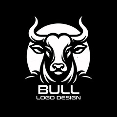 Bull Vector Logo Design