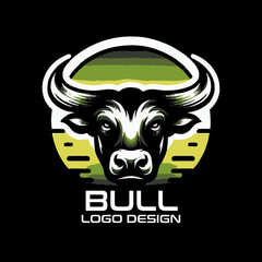 Bull Vector Logo Design