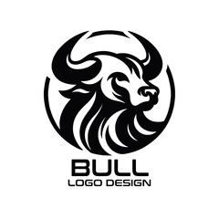 Bull Vector Logo Design