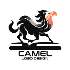 Camel Vector Logo Design