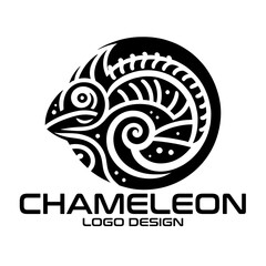 Chameleon Vector Logo Design