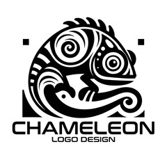 Chameleon Vector Logo Design