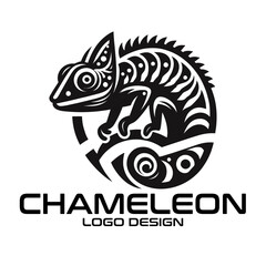 Chameleon Vector Logo Design