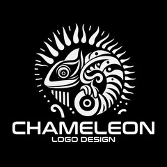 Chameleon Vector Logo Design