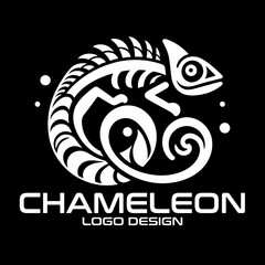 Chameleon Vector Logo Design