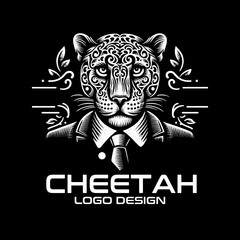 Cheetah Vector Logo Design