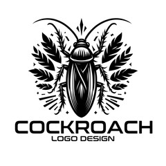 Cockroach Vector Logo Design