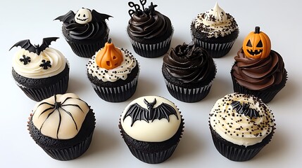 halloween cupcakes
