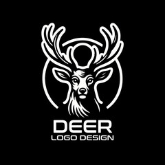 Deer Vector Logo Design