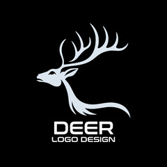 Deer Vector Logo Design