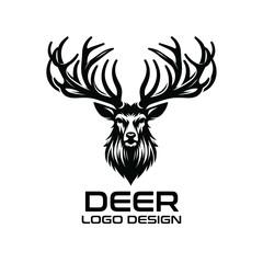 Deer Vector Logo Design