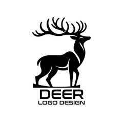 Deer Vector Logo Design