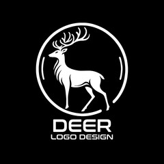 Deer Vector Logo Design