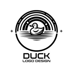 Duck Vector Logo Design