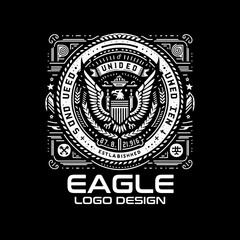 Eagle Vector Logo Design 