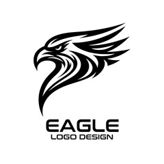 Fototapeta premium Eagle Vector Logo Design 