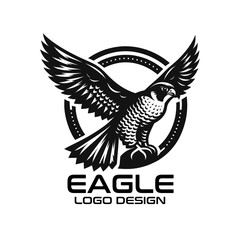 Eagle Vector Logo Design 