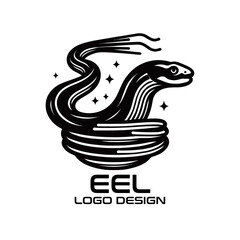 Eel Vector Logo Design