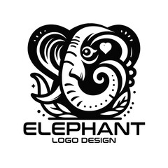 Elephant Vector Logo Design