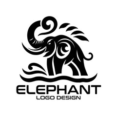 Elephant Vector Logo Design