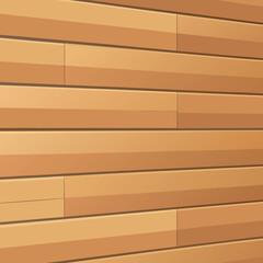 Minimalist Wall with Horizontal Wooden Panels Soft Lighting and Grain Details