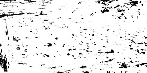 Fototapeta premium Set of Black and white grunge. Distress overlay texture. Distress illustration simply place over object