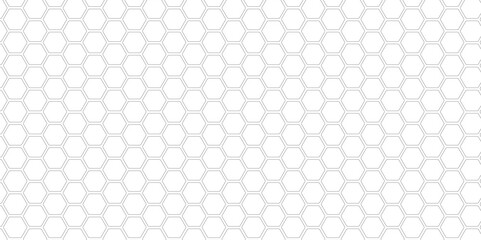 Hexagon seamless pattern. Honeycomb shape geometric background. Orange grid abstract ornament. abstract shape, space for text, objects, vector illustration