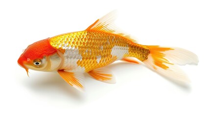 A Water Animal on White Background Image - a charming and engaging visual. The water animal on a pristine white background creates an appealing and interesting scene.