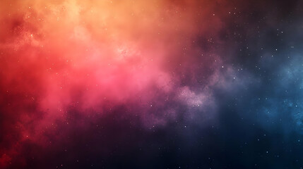 Fototapeta premium A vibrant cosmic background with swirling colors and stars.