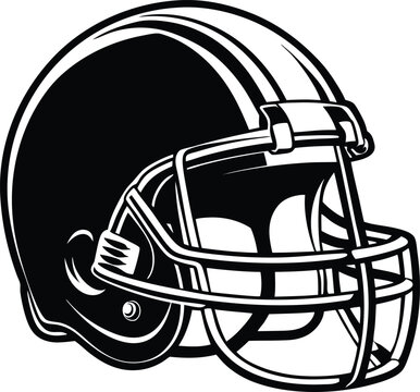 recommend clip art: American Football Helmet Protection Game Sport Equipment,football helmet flat icon, Helmets black Clip art
