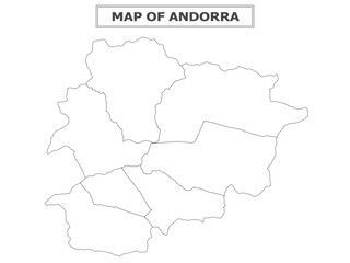 European Country Geography Political map. Political map of country with capital, province or state capital, major cities and town.