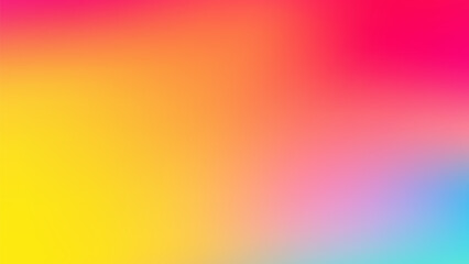 Abstract Gradient Background Yellow Orange Pink Blue