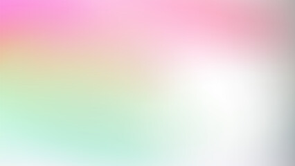 Abstract Gradient Background Pastel Pink Green White