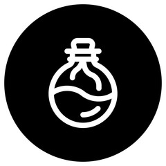 Editable magic potion, mana vector icon. Video game, game elements, RPG. Part of a big icon set family. Perfect for web and app interfaces, presentations, infographics, etc